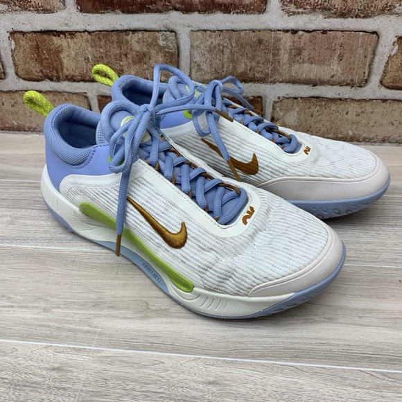 Nike Shoes - Nike Court Zoom NXT‎ HC Low Sail Cobalt Bliss Women's DV3282-103 Tennis Shoes